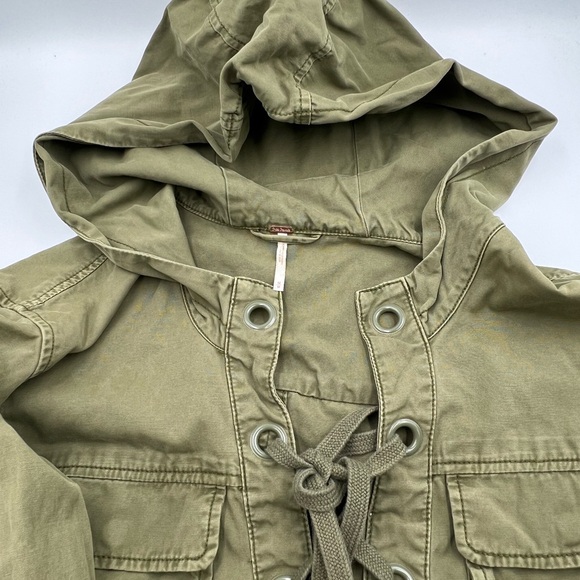FREE PEOPLE Safari Hooded Pullover Jacket - Picture 5 of 11